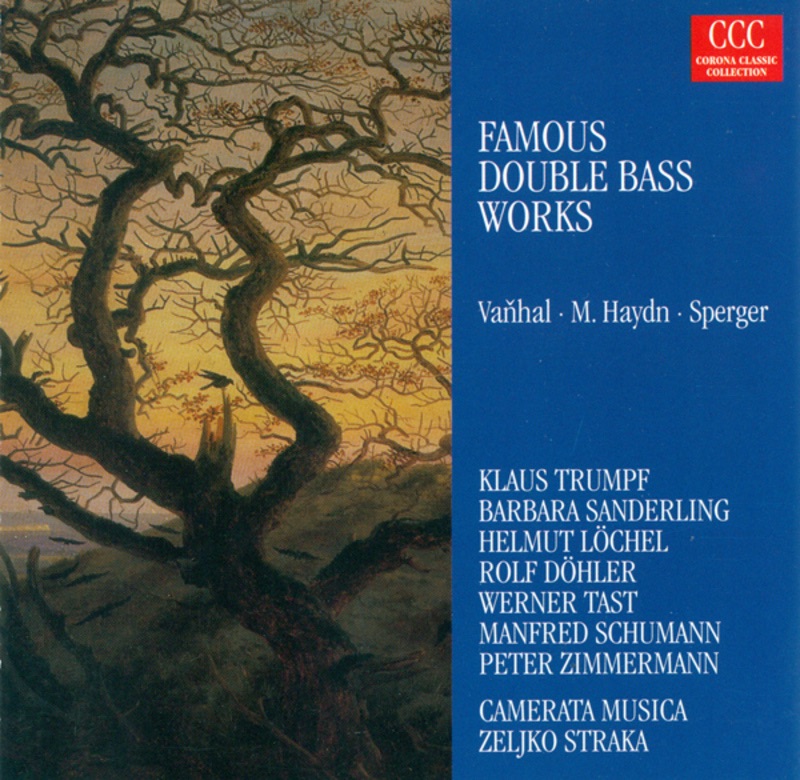 Vanhal: Double Bass Concerto in D Major - Haydn: Divertimento in E-Flat Major - Sperger: Quartet in  album cover