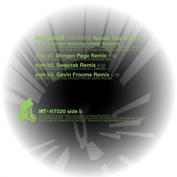 Innocent: The Remixes (feat. Colette) - EP album cover