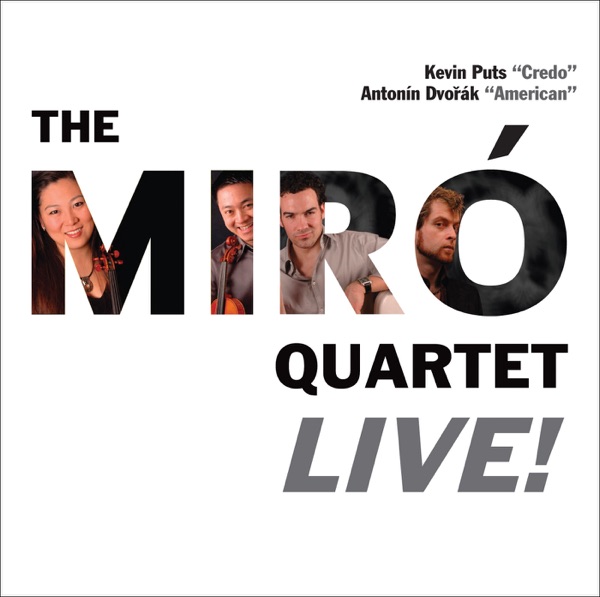 The Miró Quartet Live! album cover