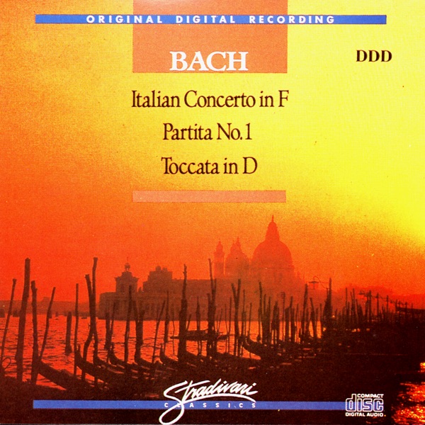 Italian Concerto In F, Partita No 1, Toccata In D album cover