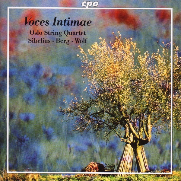Sibelius: String Quartet, "Voces Intimae" - Wolf: Italian Serenade - Berg: Lyric Suite album cover
