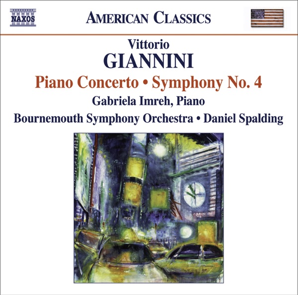 Giannini: Piano Concerto & Symphony No. 4 album cover