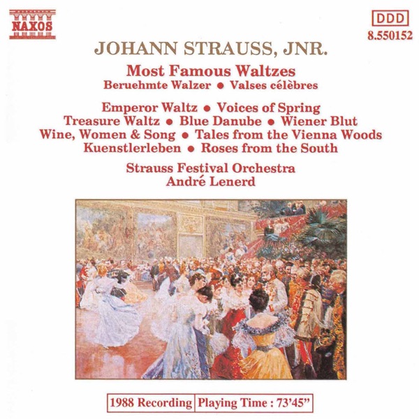 Strauss II: Most Famous Waltzes album cover