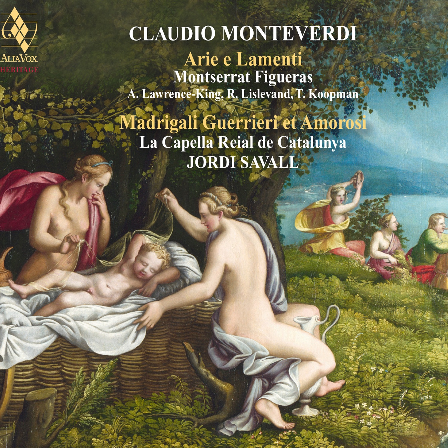 Monteverdi - Madrigali e lamenti album cover