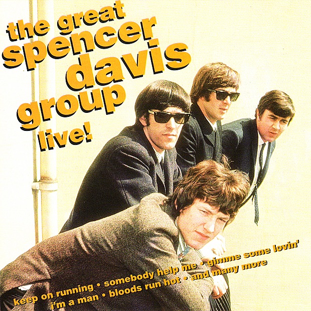 The Great Spencer Davis Group Live! album cover
