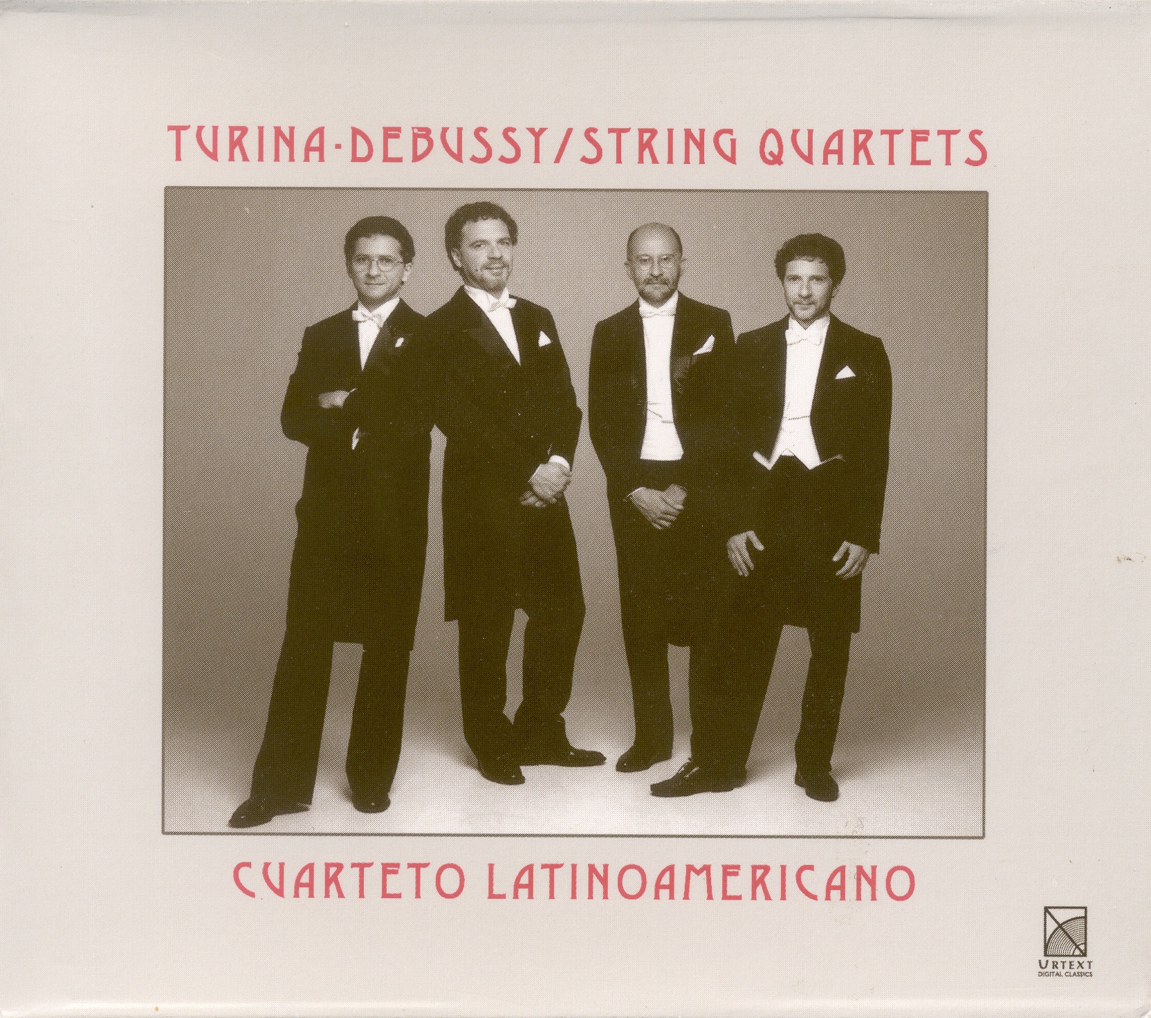 Turina: String Quartet No. 1 - Debussy: String Quartet, Op. 10 album cover