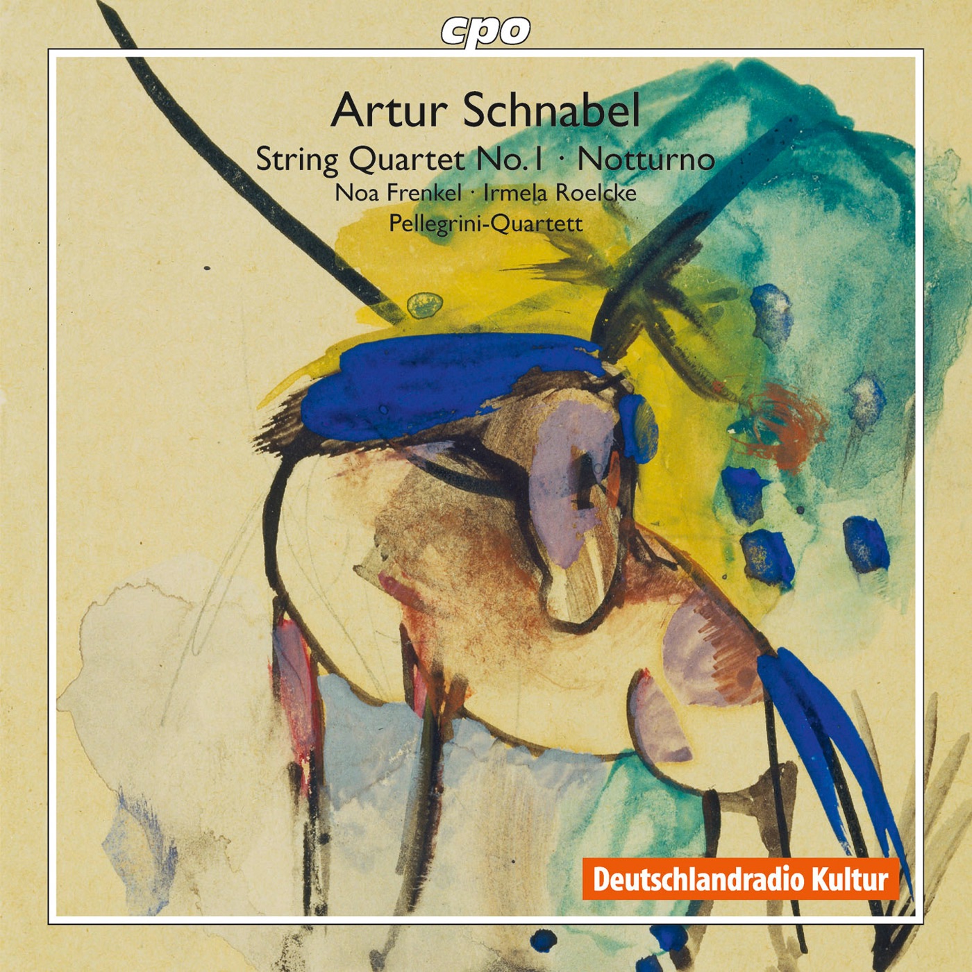 Schnabel: String Quartet No. 1; Notturno album cover
