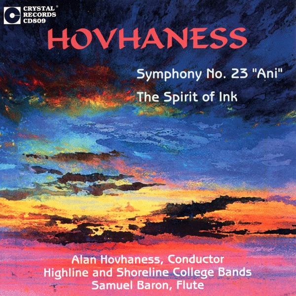 Symphony No. 23 "Ani"; The Spirit of Ink album cover