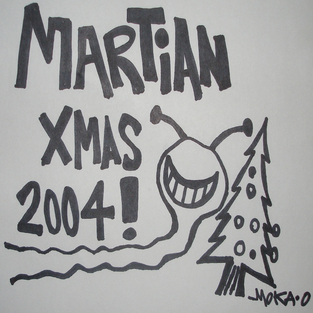 Martian Xmas 2004 album cover