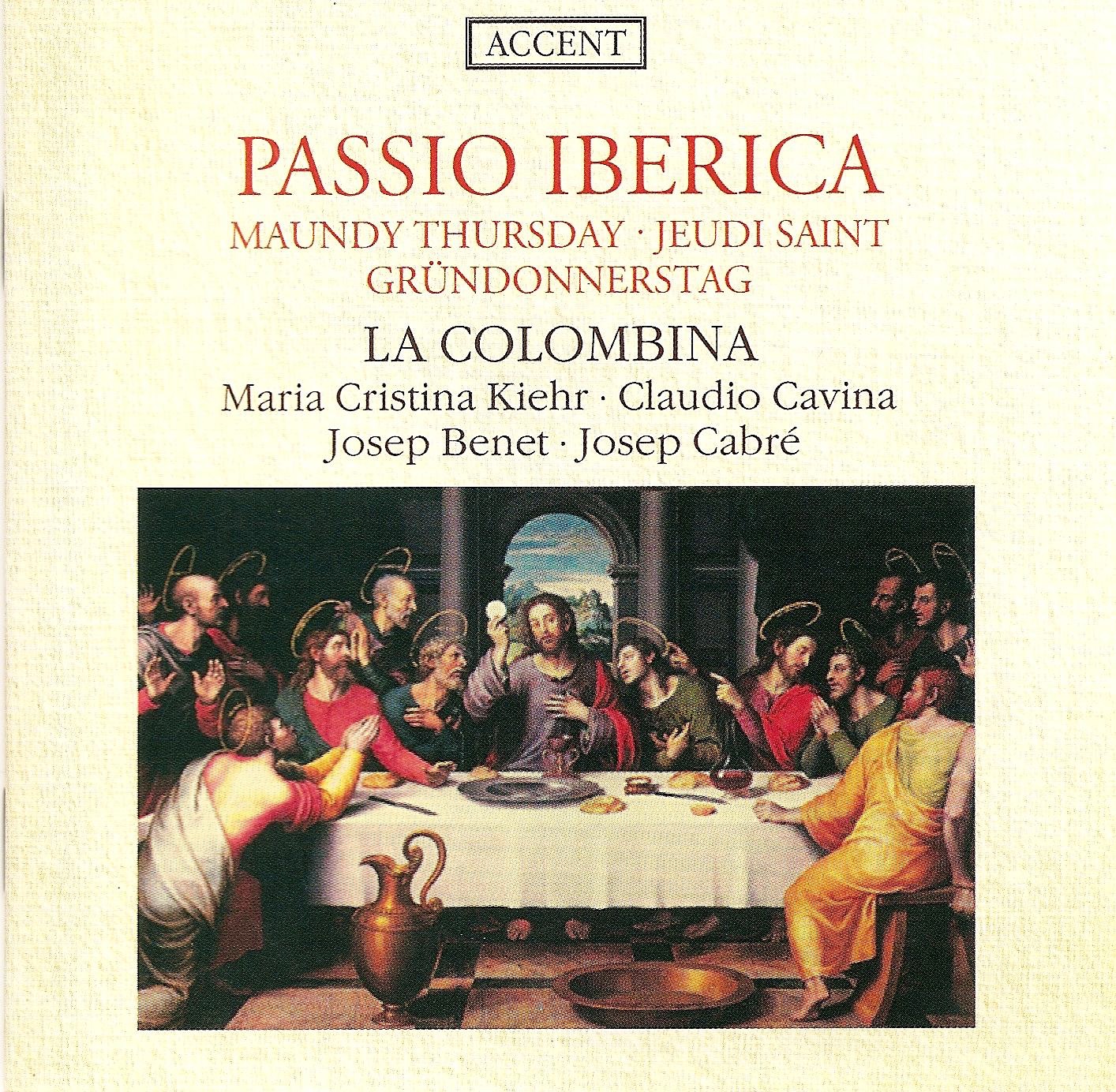 Passio Iberica (Extracts from the Maundy Thursday Liturgy In Spain and Its Dominions) album cover