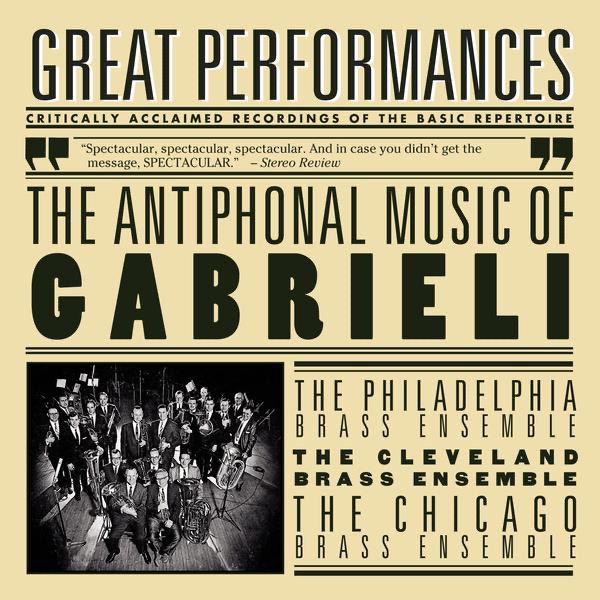 The Antiphonal Music of Gabrieli album cover