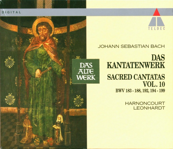 Bach: Sacred Cantatas Vol. 10: BWV 183-188, 192, 194-199 album cover