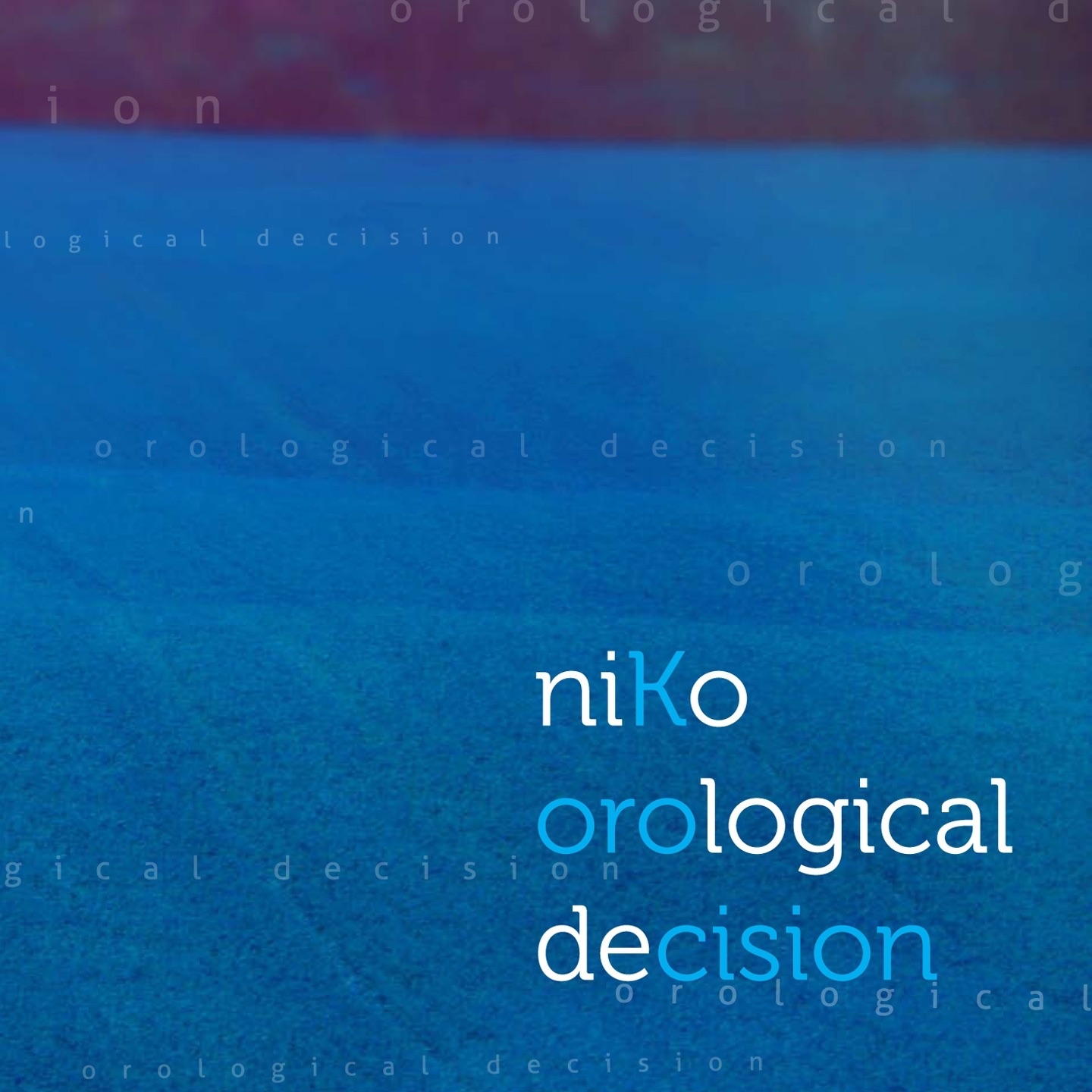 Orological Decision album cover