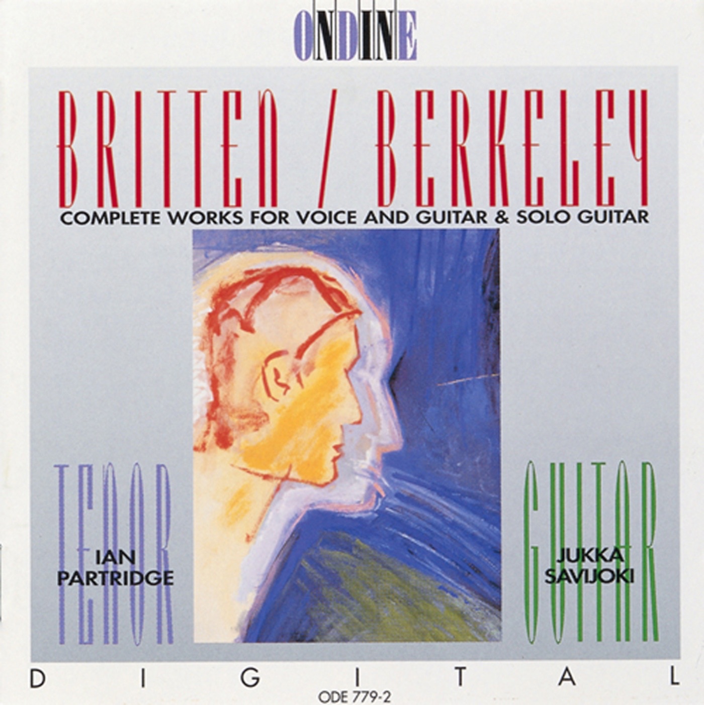 Britten, B.: Songs From the Chinese - Nocturnal After John Dowland - Berkeley, L.: Theme and Variati album cover