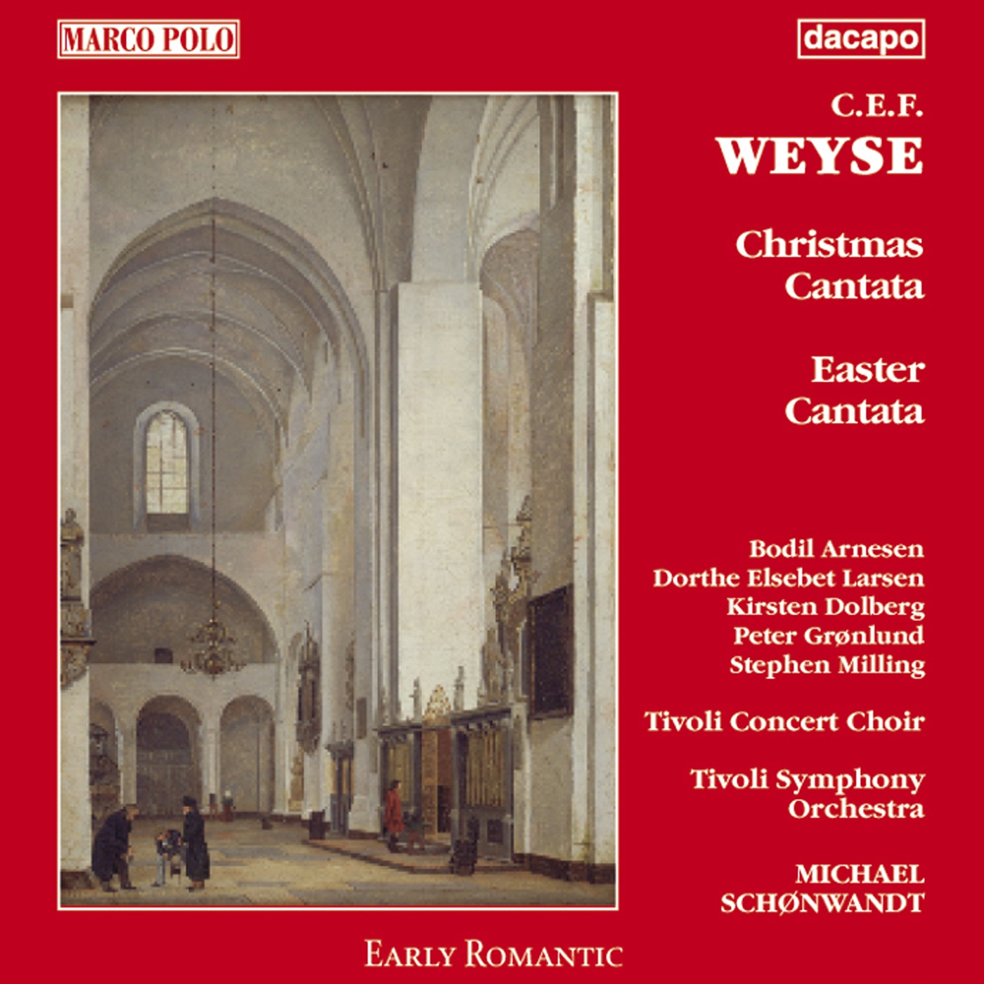 Weyse: Christmas and Easter Cantatas album cover