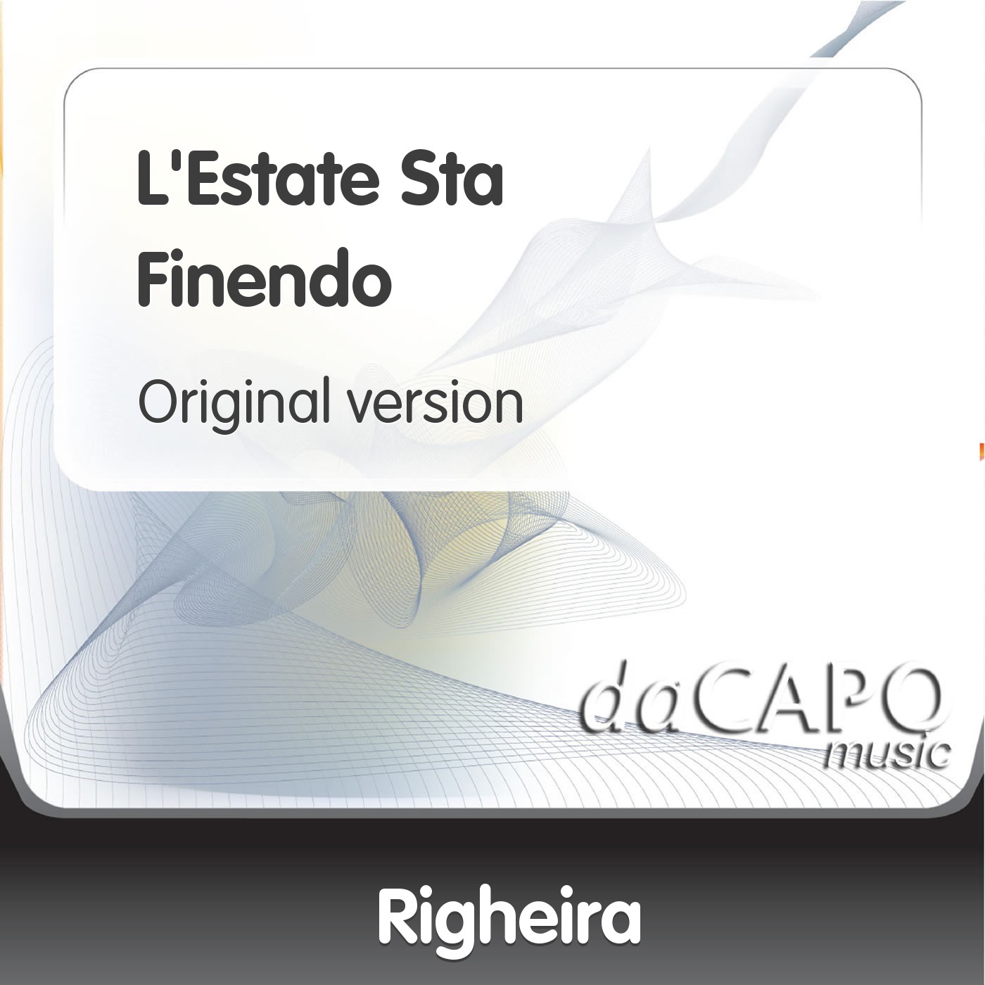 L'Estate Sta Finendo - Single album cover