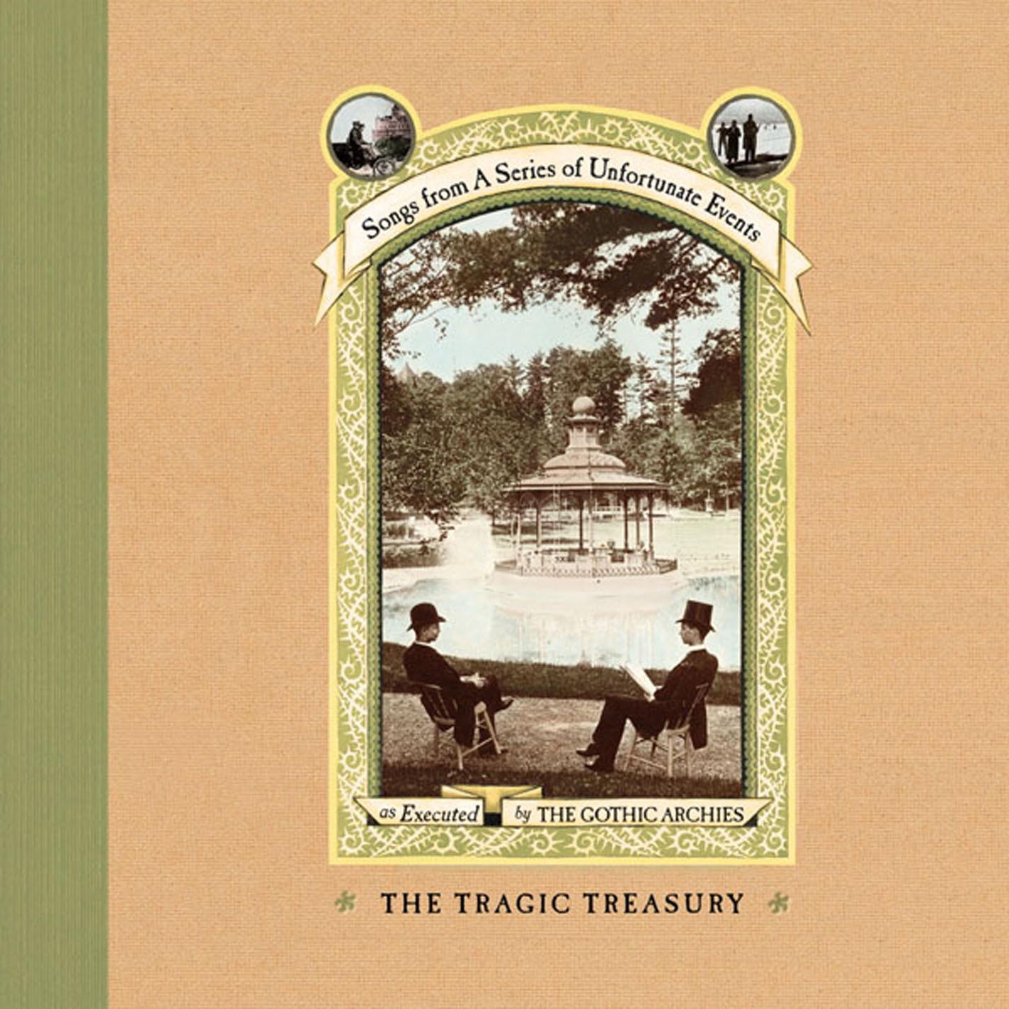 The Tragic Treasury: Songs from a Series of Unfortunate Events album cover