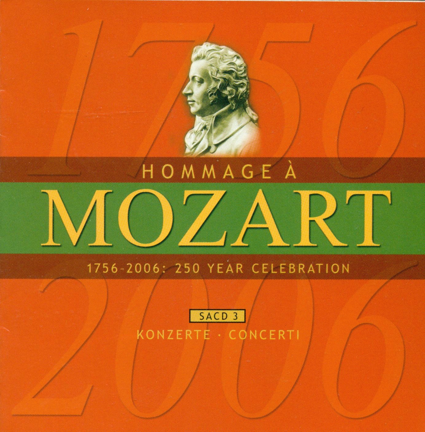 Mzoart: A Celebration, Vol. 3 (Concertos) album cover