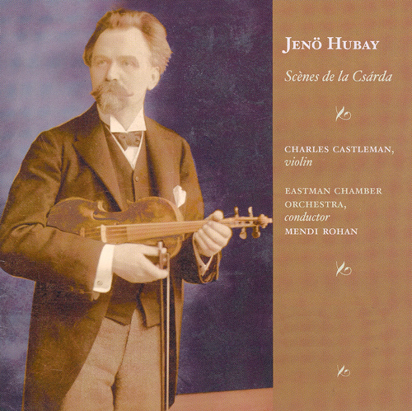 Hubay, J.: Violin Music album cover