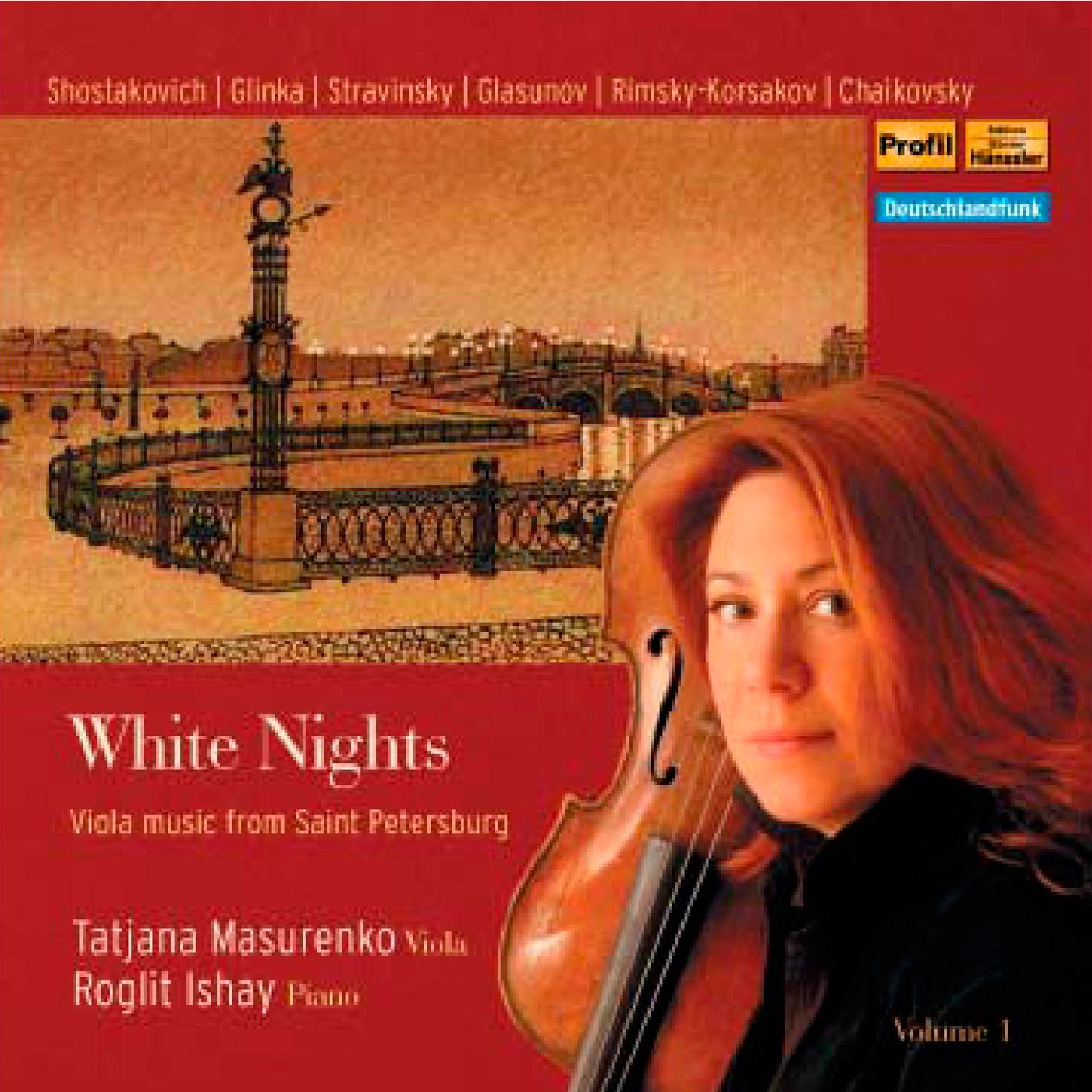 White Nights: Viola Music from Saint Petersburg album cover