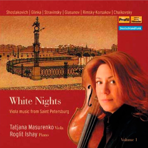White Nights: Viola Music from Saint Petersburg album cover