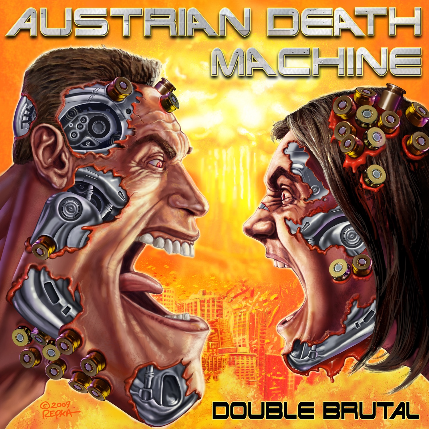 Double Brutal album cover