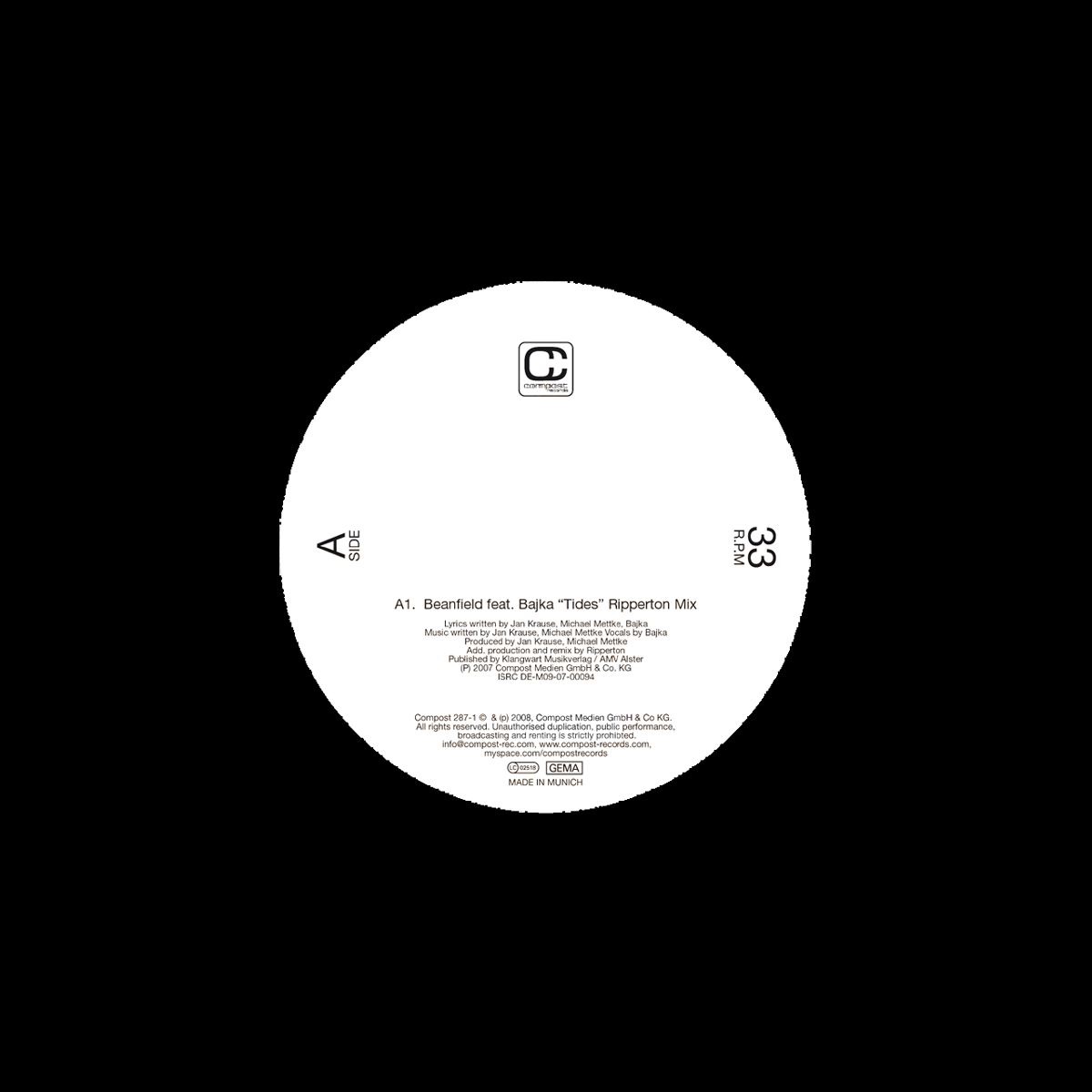 Tides / Till the End - EP album cover