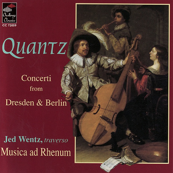 Quantz: Concerti from Dresden & Berlin album cover