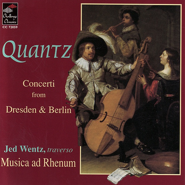 Quantz: Concerti from Dresden & Berlin album cover