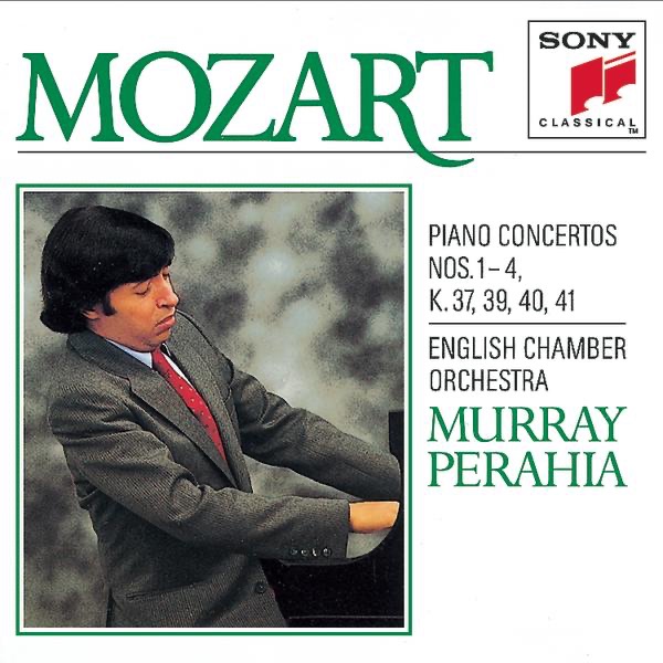 Mozart: Concertos for Piano and Orchestra No. 1-4 album cover