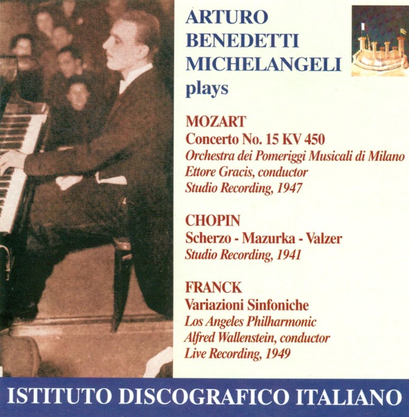 Mozart, W.A.: Piano Concerto No. 15 - Chopin, F.: Scherzo No. 2 - Mazurka No. 47 - Waltz No. 9 - Fra album cover
