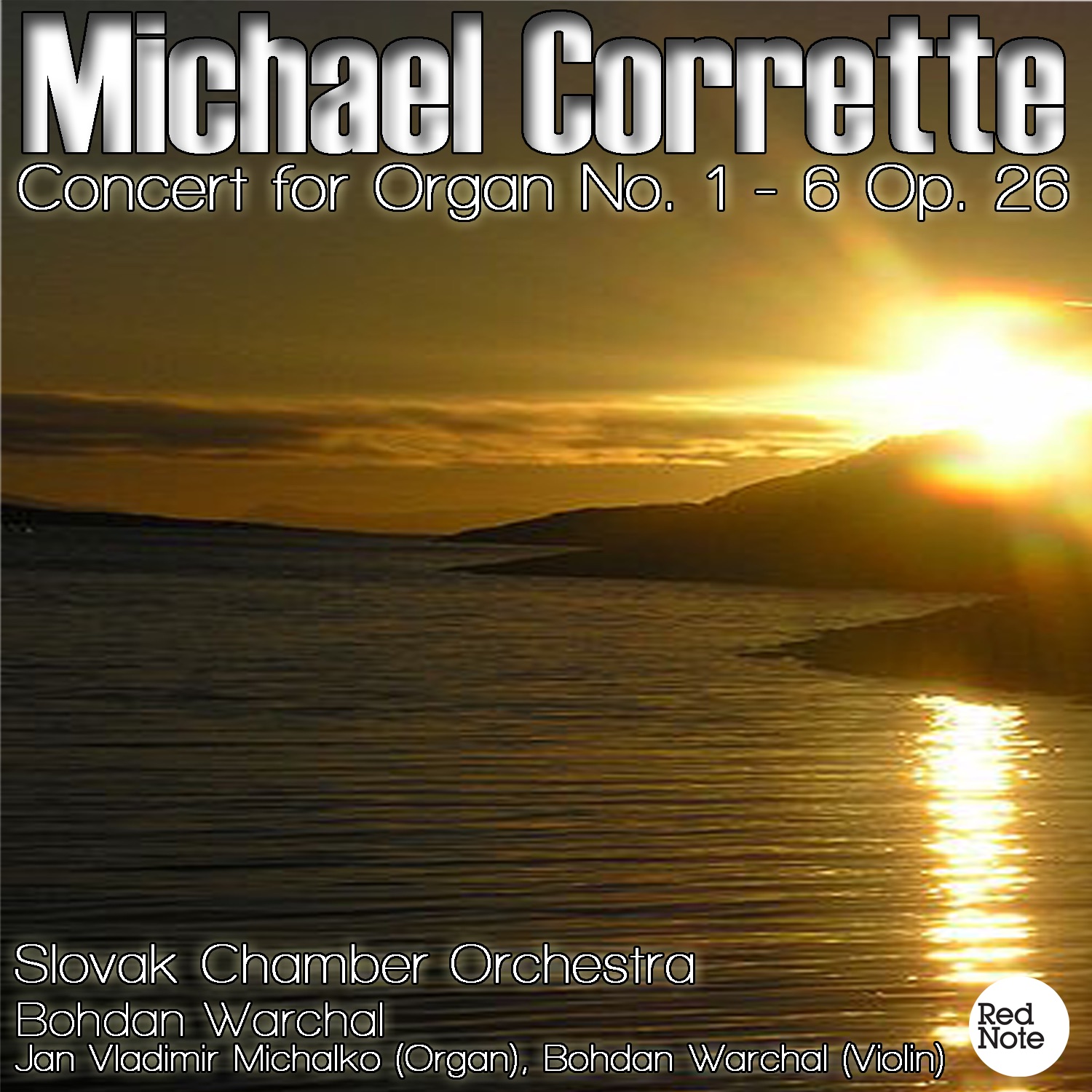 Michel Corrette: Concert for Organ No. 1 - 6 Op. 26 album cover