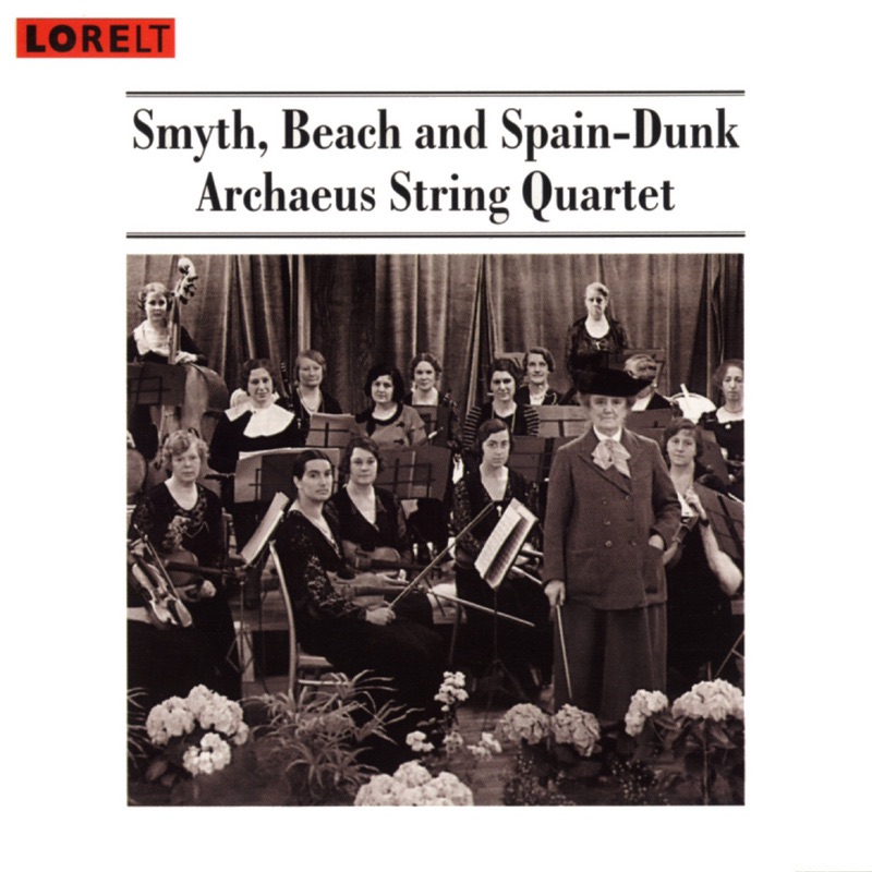 Smyth, Beach & Spain-Dunk: String Quartets album cover
