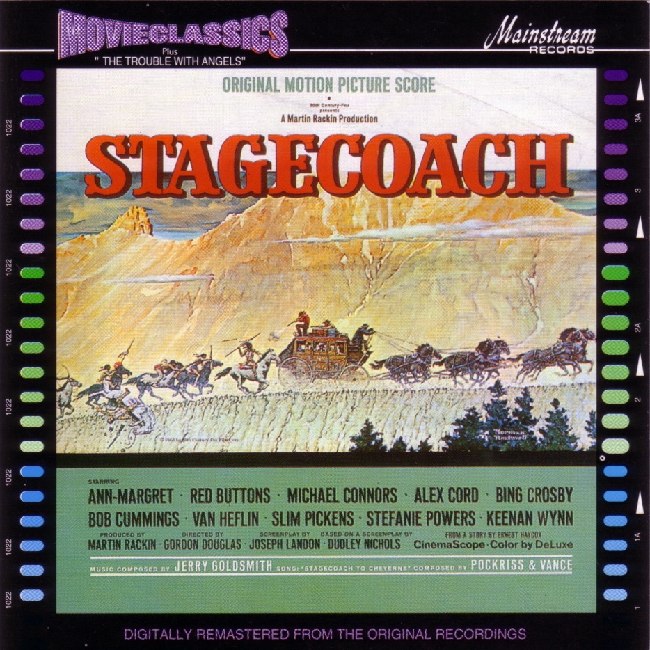 Stagecoach / The Trouble With Angels (Original Motion Picture Scores) album cover