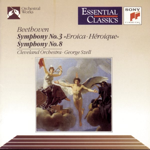 Beethoven: Symphony No. 3 "Eroica" & Symphony No. 8 album cover