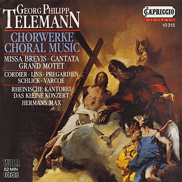 Telemann: Choral Music album cover