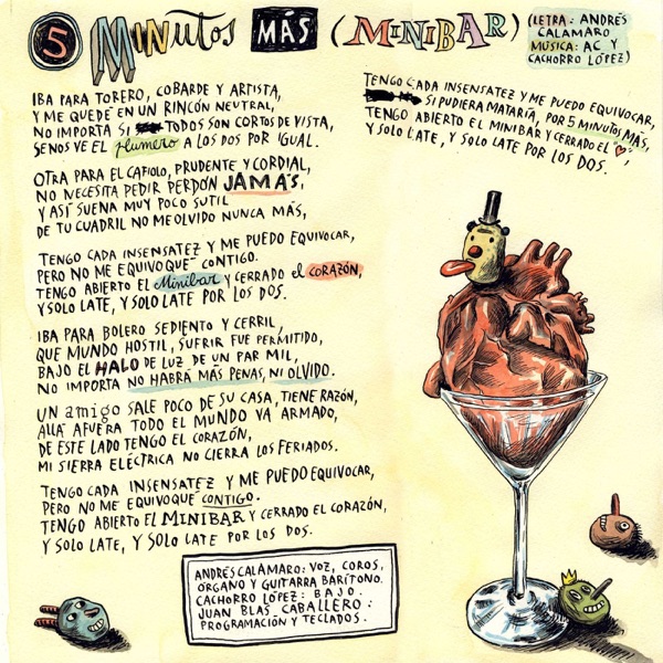 5 Minutos Mas [Minibar] - Single album cover