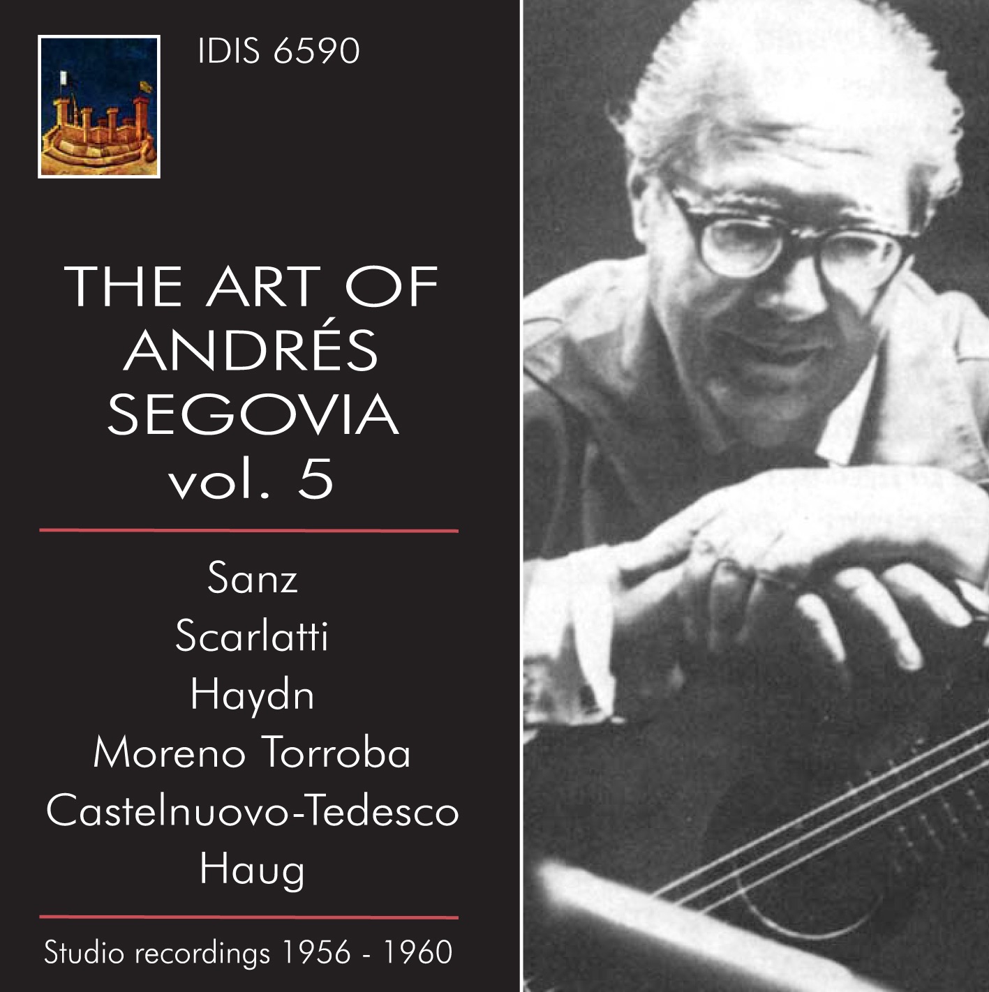 The Art of Andres Segovia, Vol. 5 album cover