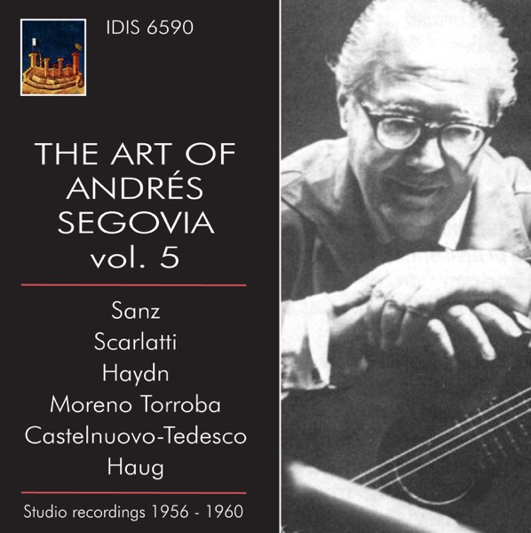 The Art of Andres Segovia, Vol. 5 album cover