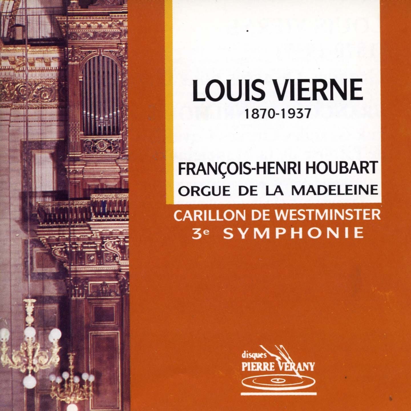 Vierne : Œuvres pour orgue album cover