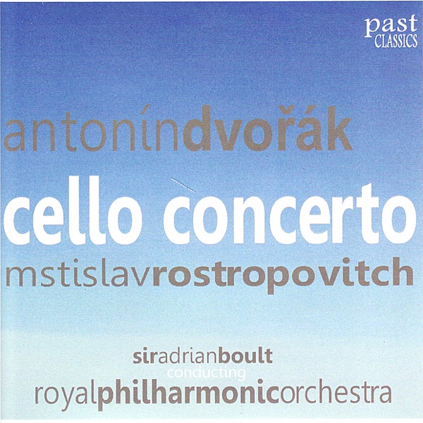 Dvořák: Cello Concerto album cover