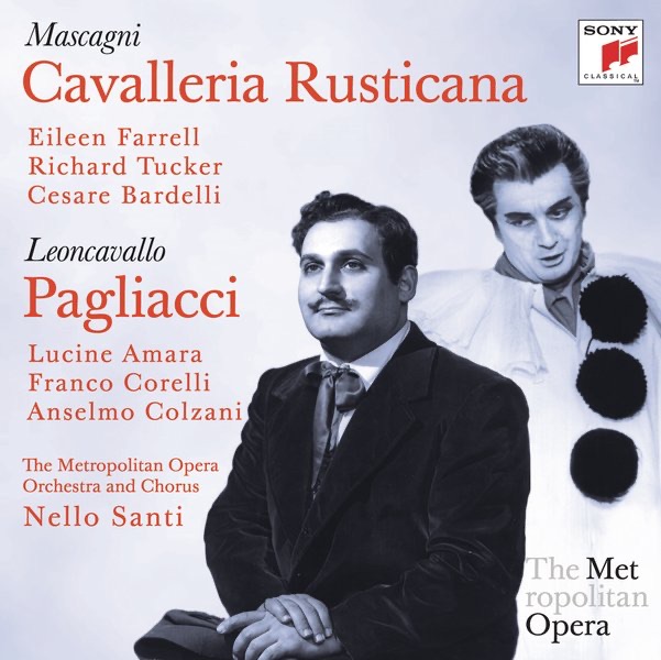 Leoncavallo: Pagliacci - Mascagni: Cavalleria Rusticana (Metropolitan Opera) album cover
