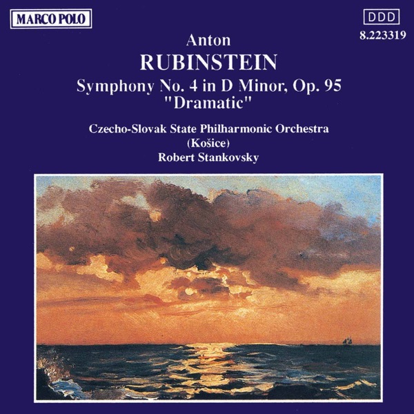 Rubinstein: Symphony No. 4, 'Dramatic' album cover