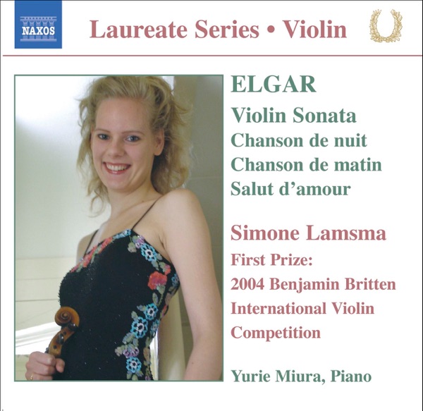 Elgar: Violin Sonata, chanson de nuit, Chanson de matin, Salut d'amour (Laureate Series - Violin) album cover