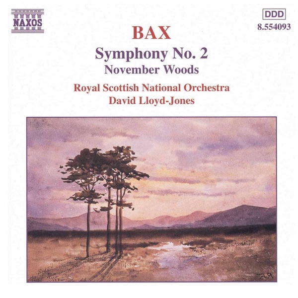 Bax: Symphony No. 2 &  November Woods album cover