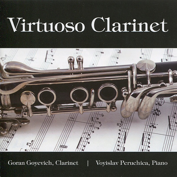 Virtuoso Clarinet - Music for Solo Clarinet and Piano album cover