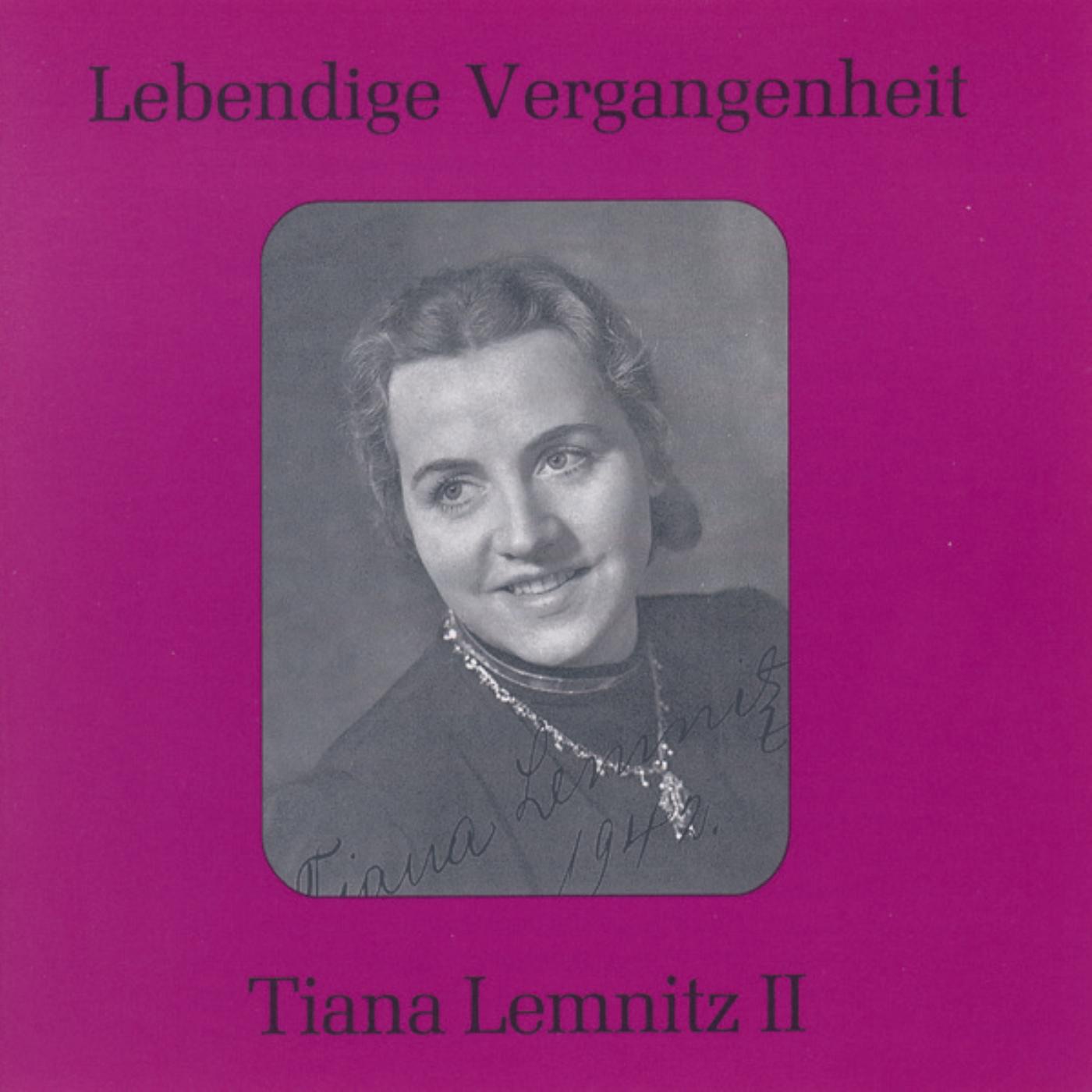 Lebendige Vergangenheit - Tiana Lemnitz Vol.2 album cover