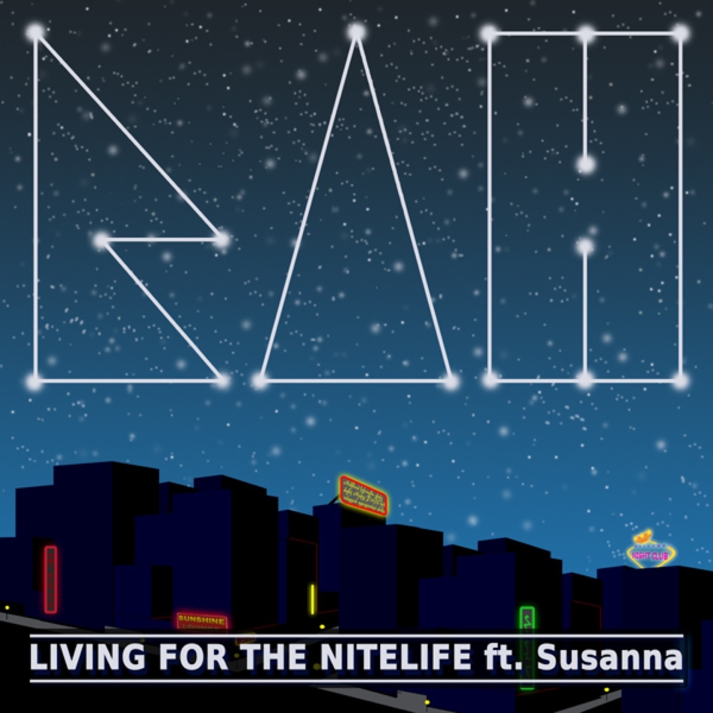 Living for the Nitelife (feat. Susanna) - EP album cover