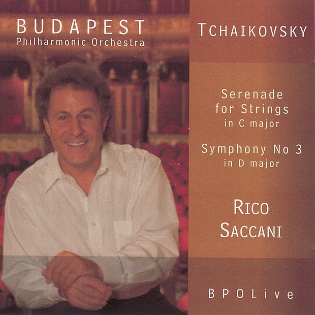 Tchaikovsky: Serenade for Strings & Symphony No. 3 album cover