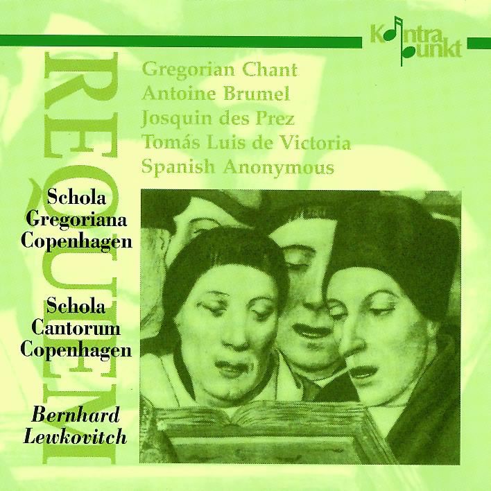 Brumel, Deprez, de Victoria: Requiem album cover